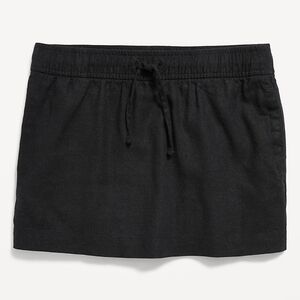 NWT Black Linen Skirt - Girls